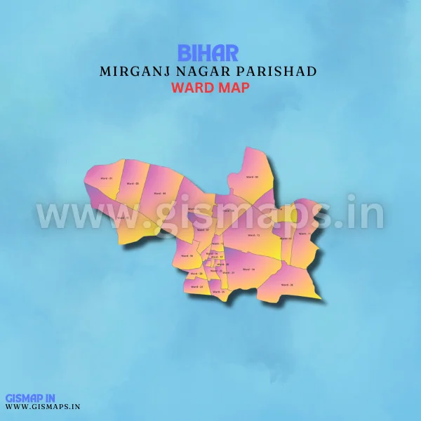 Mirganj Nagar Parishad Ward Map